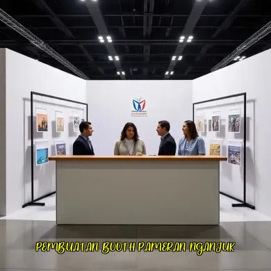Pembuatan Booth Pameran Nganjuk